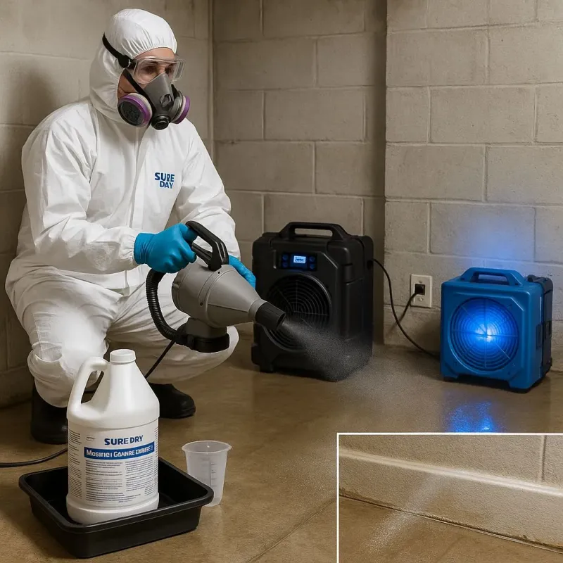 Sanitization and Odor Removal process in Stanley, VA