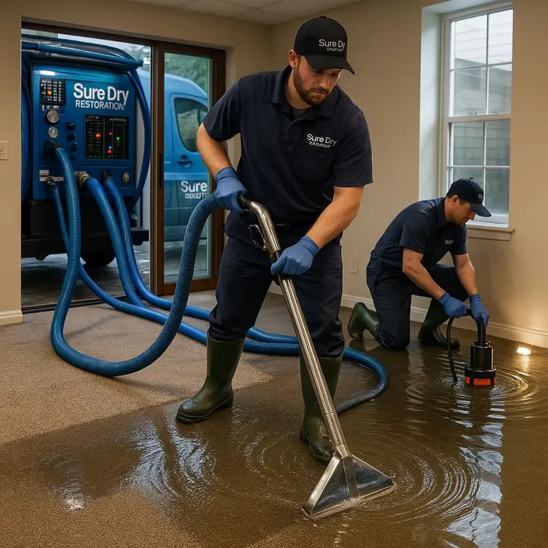 Water Extraction and Removal process in Stanley, VA